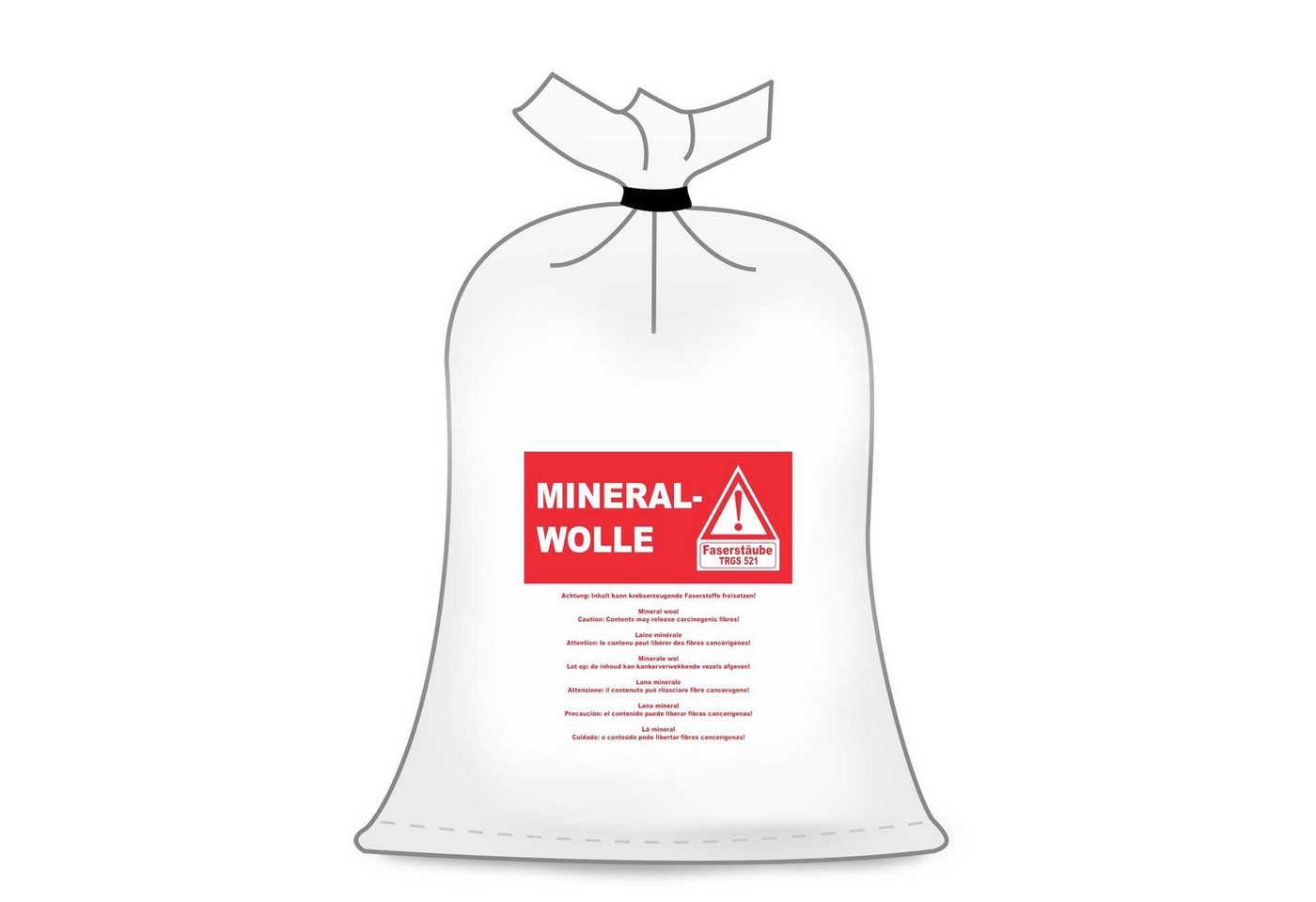 AEGITEX Big Bag KMF Gewebesack Mineralwolle, 140 x 220 cm – Bild 2 von 2