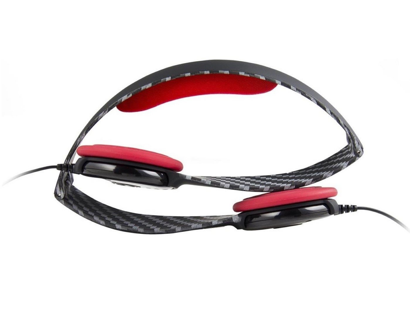 Aerial7 Ohm Sound-Disc On-Ear Headset Mikrofon Carbon Headset (Mikrofon, Stereo, Faltbarer Kopfhörer Mikrofon am Kabel Kompakt + Leicht) – Bild 2 von 3
