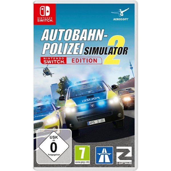 Autobahn-Polizei Simulator Switch Edition (Softwarekarte), Nintendo Switch