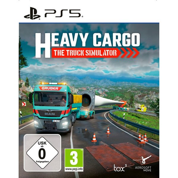 Heavy Chargo - The Truck Simulator (Blu-ray Disc), PlayStation 5