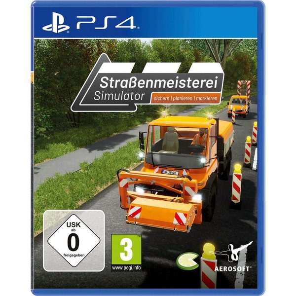 Straßenmeisterei Simulator (Blu-ray Disc), PlayStation 4
