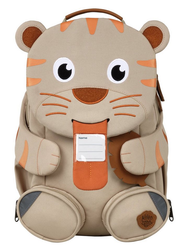 Affenzahn Kinderrucksack Großer Freund, mit personalisierbarer Ziehzunge – Bild 4 von 5