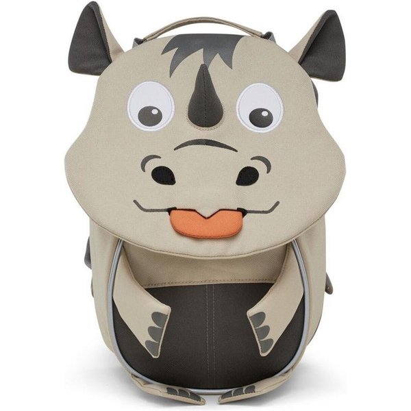 Affenzahn Kinderrucksack Kleiner Freund - Nashorn, 4 Liter, für Kinder 1-3 Jahre, für Freizeit und Krippe