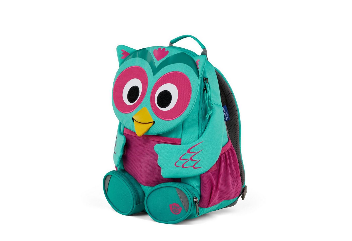 Affenzahn Schulranzen Kindergartenrucksack, Großer Freund, Eule, 3-5 Jahre (1 Stück), Kinderrucksack, ab einer Körpergröße von 90 cm – Bild 3 von 5