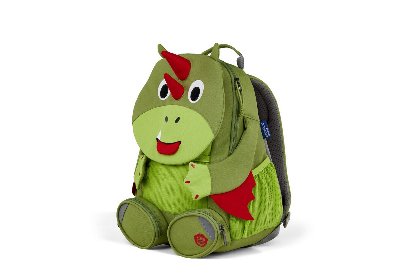Affenzahn Schulranzen Kindergartenrucksack, Großer Freund, Drache, 3-5 Jahre (1 Stück), Kinderrucksack, ab einer Körpergröße von 90 cm – Bild 3 von 5