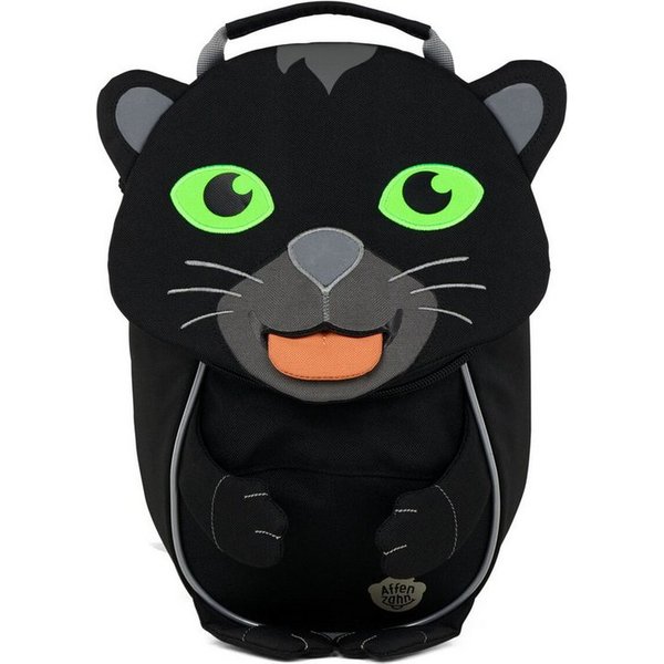 Affenzahn Schulranzen Kinderrucksack, Kleiner Freund, Panther, 1-3 Jahre (1 Stück), Kinderkrippe, Kita, ab einer Körpergröße von 80 cm