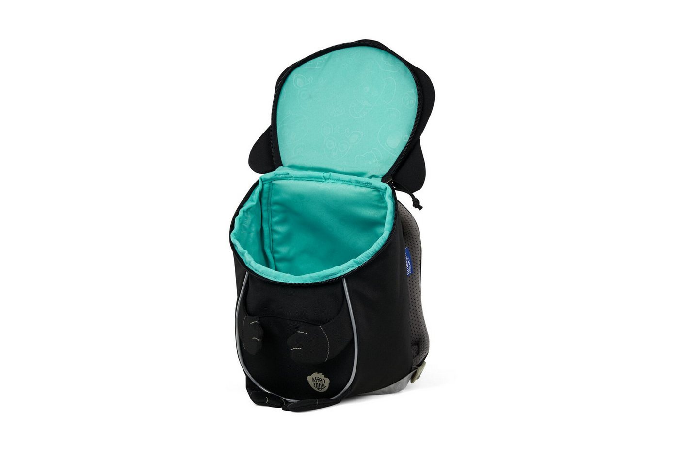Affenzahn Schulranzen Kinderrucksack, Kleiner Freund, Panther, 1-3 Jahre (1 Stück), Kinderkrippe, Kita, ab einer Körpergröße von 80 cm – Bild 2 von 5