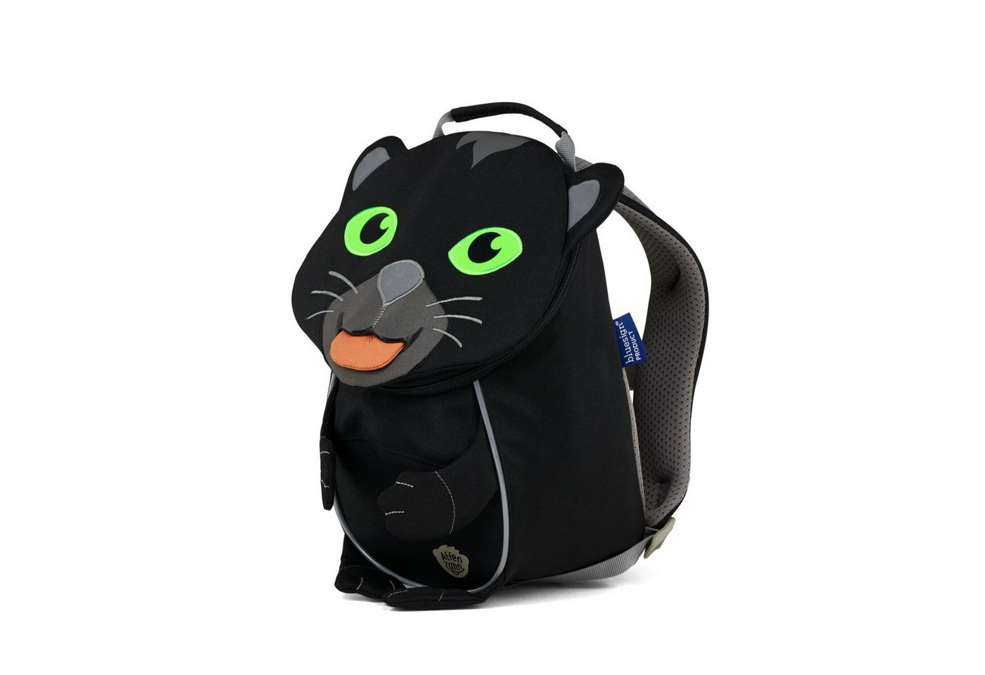 Affenzahn Schulranzen Kinderrucksack, Kleiner Freund, Panther, 1-3 Jahre (1 Stück), Kinderkrippe, Kita, ab einer Körpergröße von 80 cm – Bild 3 von 5