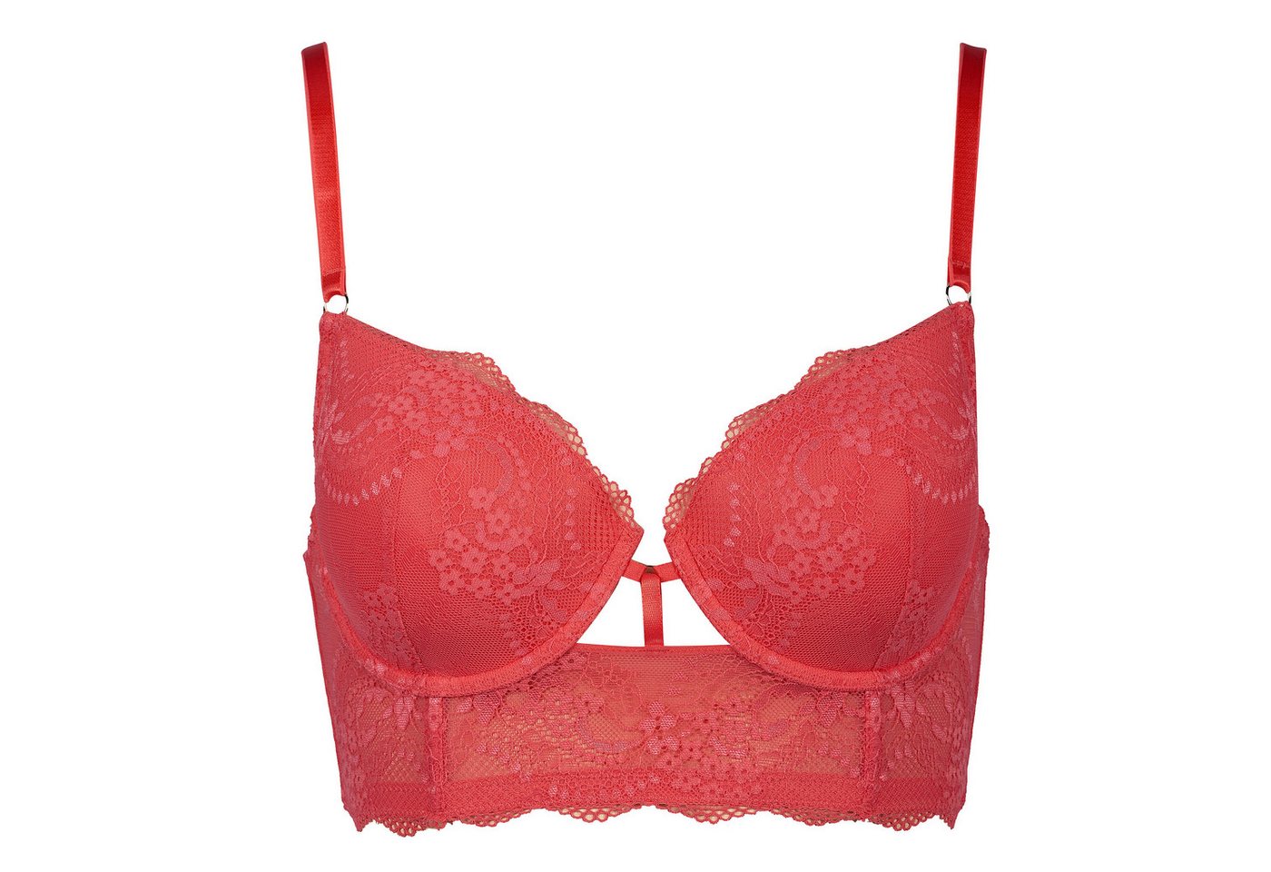 After Eden D-cup & up Longline-BH Maite mit Schale, mit Bügel, mit Spitze, mit Riemchen, feminin – Bild 2 von 5