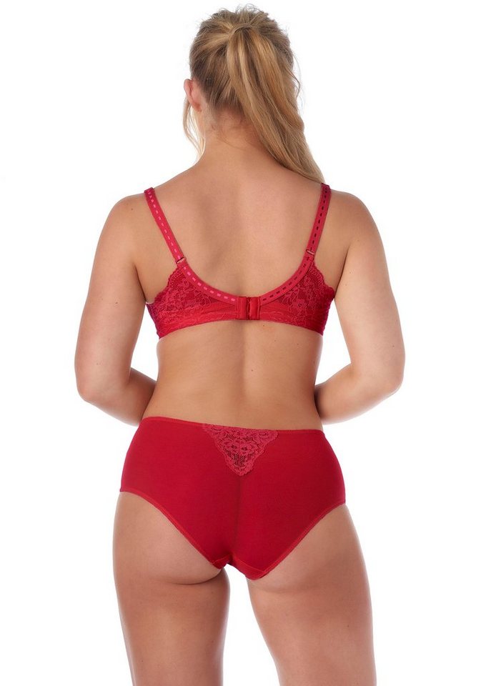 After Eden D-cup & up Panty BO Mit Spitze, leicht durchsichtig, feminin, bequem, weich, elastisch – Bild 3 von 5
