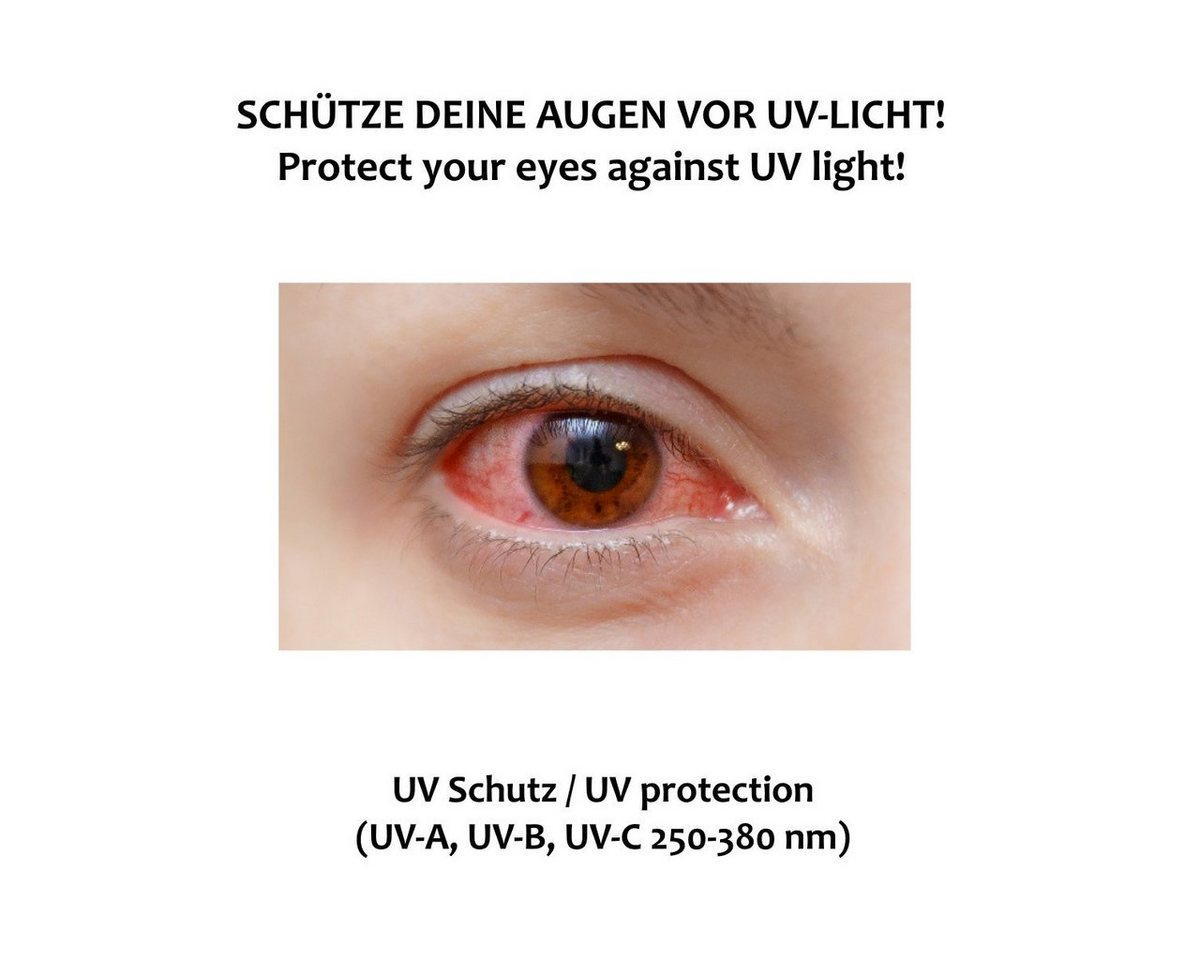 AGETECH Arbeitsschutzbrille SafeLightPro Lichtschutzbrille für die IPL/SHR/HPL Haarentfernung, integrierter Seitenlichtschutz – Bild 5 von 5