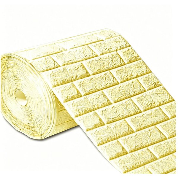 Agger 3D Wandpaneel 3D Wandpaneele Wandverkleidung Selbstklebend Tapeten Steinoptik, 300*50cm Wasserdicht Wandtapete Küchenrückwand