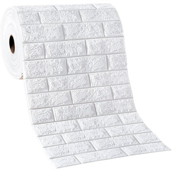 Agger 3D Wandpaneel 3D Wandpaneele Wandverkleidung Selbstklebend Tapeten Steinoptik, 300*50cm Wasserdicht Wandtapete Küchenrückwand