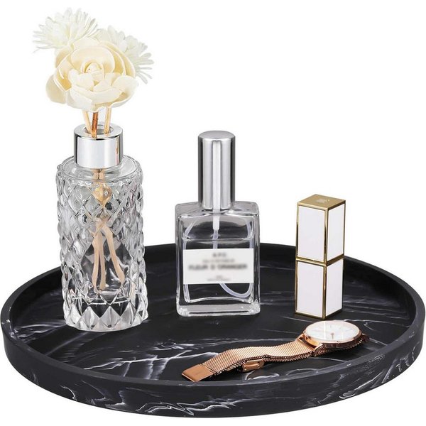 Agger Dekotablett Dekotablett Badezimmertablett aus Silikon, Organizer Tablett, für Schmuck und Make-Up
