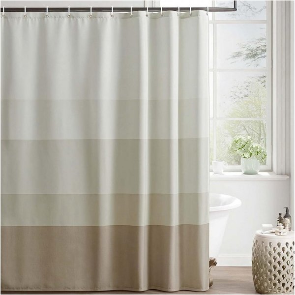Agger Duschvorhang 180x180 cm Badewanne Waschbar Textil Shower Curtains