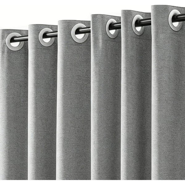 Agger Duschvorhang Leinenstruktur-Duschvorhang, schimmelresistenter und wasserdichter Breite 150 cm, verdickter Duschvorhang, ideal für Badewanne und Duschkabin