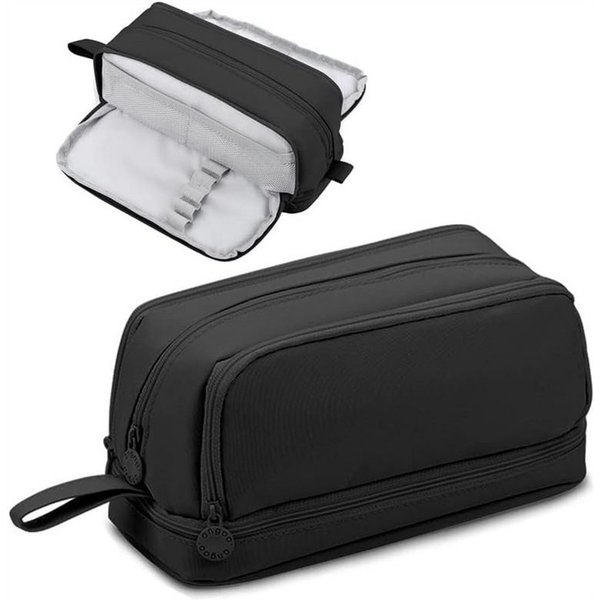 Agger Federmäppchen Federtaschen Mäppchen mit 3 Fächer Schulmäppchen, Große Kapazität Stiftetasche für Schule & Büro