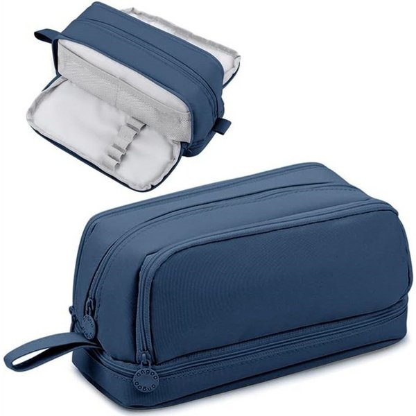 Agger Federmäppchen Federtaschen Mäppchen mit 3 Fächer Schulmäppchen, Große Kapazität Stiftetasche für Schule & Büro