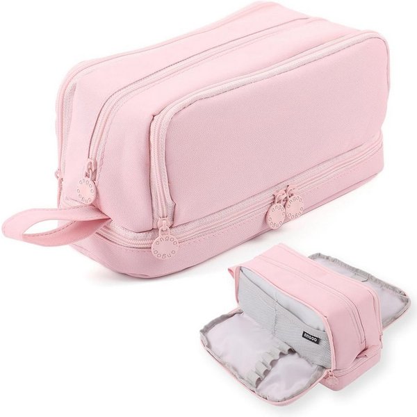Agger Federmäppchen Große Kapazität, Mäppchen Federtaschen Etui Stifte 4 Fächer