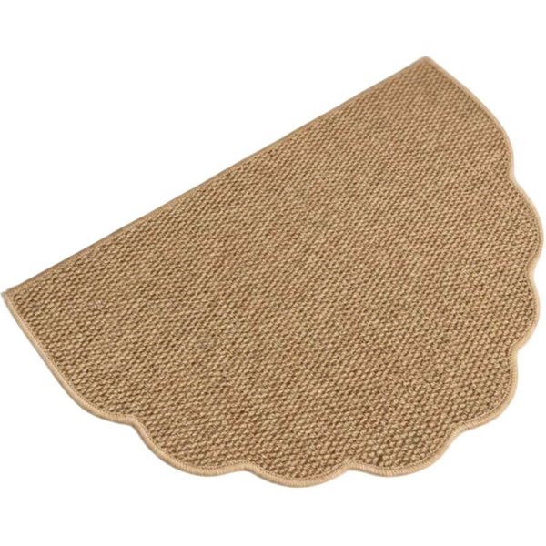 Agger Fußmatte Sisal-Fußmatte, Halbmond-Kratzmatte, Kratzbrett, strapazierfähige Kratz-Fußmatte für Katzen, dekorative Fußmatte