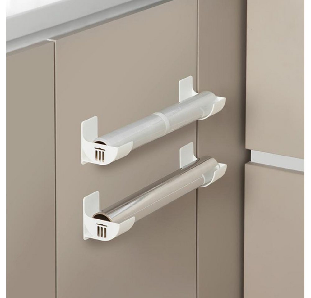 Agger Küchenorganizer-Set Küchenschranktür-Aufbewahrungsbox Plastiktütenhalter Organizer, (8-tlg), für Tüten, Zinnfolie, Müllsack – Bild 4 von 5