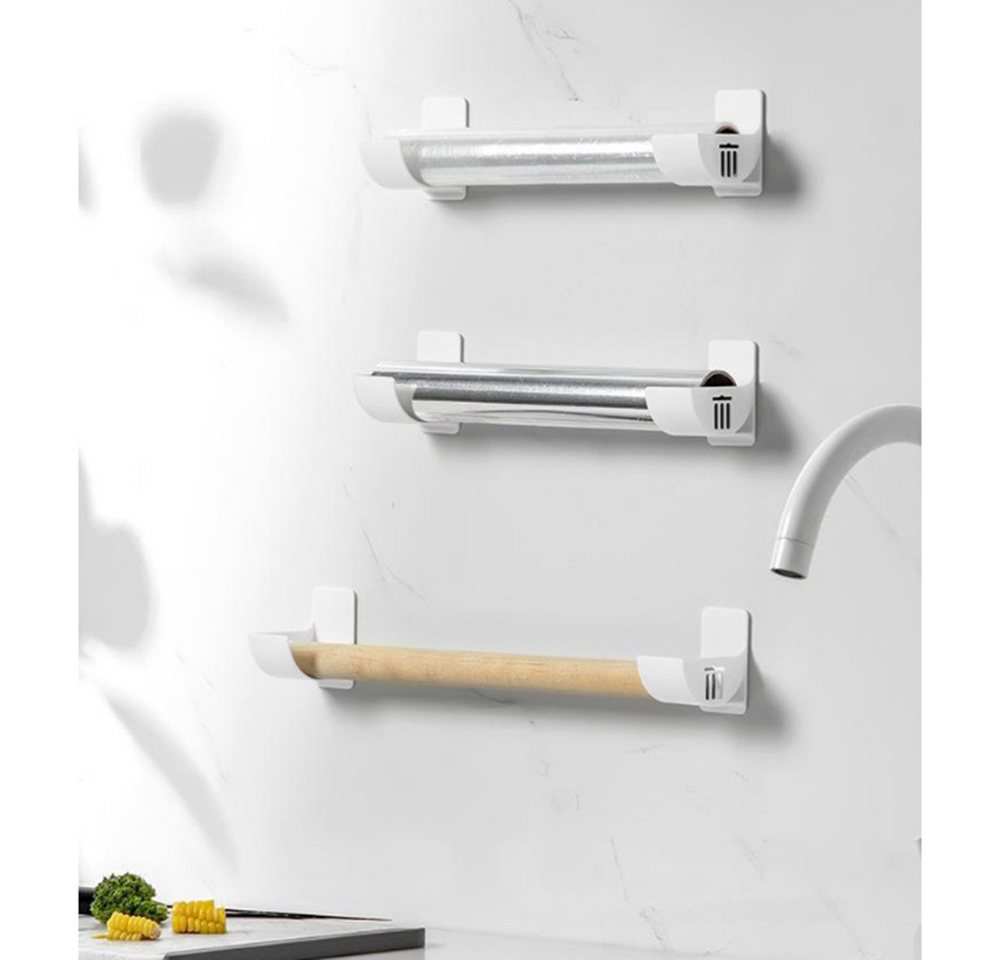 Agger Küchenorganizer-Set Küchenschranktür-Aufbewahrungsbox Plastiktütenhalter Organizer, (8-tlg), für Tüten, Zinnfolie, Müllsack – Bild 5 von 5