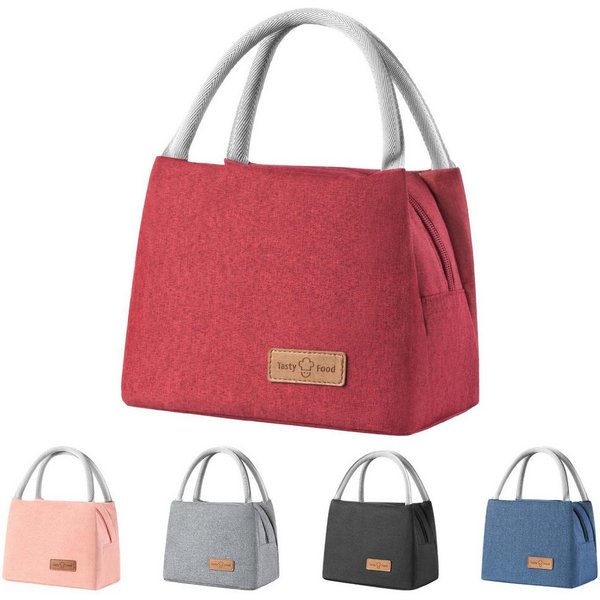 Agger Kühltasche Lunchtasche Isolierte Lunchbox Bag, Wasserdicht Vespertasche, Kühltasche Herren Damen,Tragbar wasserdichtes Lunch Tasche