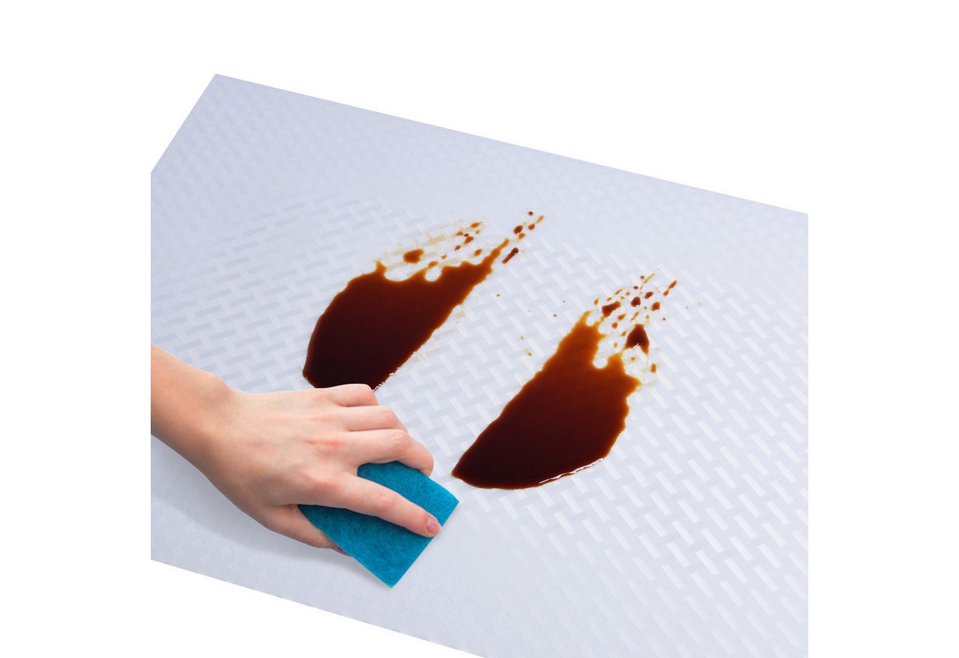 Agger Schubladenmatte Nicht Klebende Haltbarem Schubladenauskleidung Antirutschmatte (1 St), Eva Material Wasserdichtem Matte Schneidbar Platzsets – Bild 3 von 5