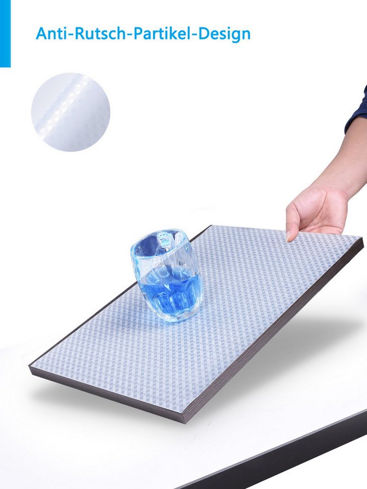 Agger Schubladenmatte Nicht Klebende Haltbarem Schubladenauskleidung Antirutschmatte (1 St), Eva Material Wasserdichtem Matte Schneidbar Platzsets – Bild 5 von 5