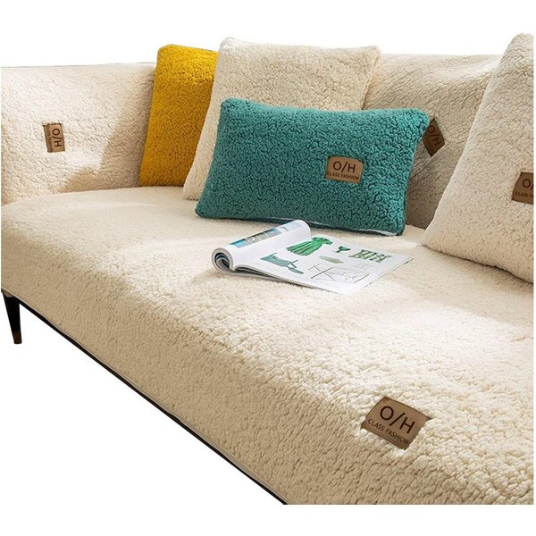 Agger Sofabezug Sofabezug 1 2 3 4 Sitzer, L Form Sofaüberwurfe, Ecksofa Sofa überzug, Rutschfester Sofaschutz für Hunde