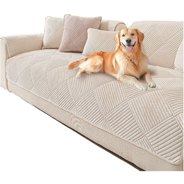 Agger Sofaschoner Couch Überzug Sofadecke, 2026 Neu Sofaschutz 1/2/3/4 Sitzer, L Sofakissen Neue Universelle rutschfeste Sofa Überwurf