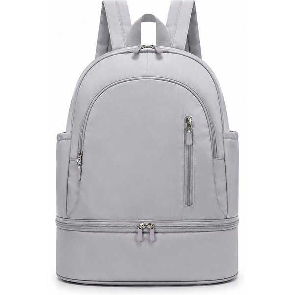 Agger Sportrucksack Rucksack,Gym-Rucksack für Damen und Herren,mit Schuhfach und Nassfach, Sportrucksack,für Fitness, Schwimmen und Freizeit,wasserdichter