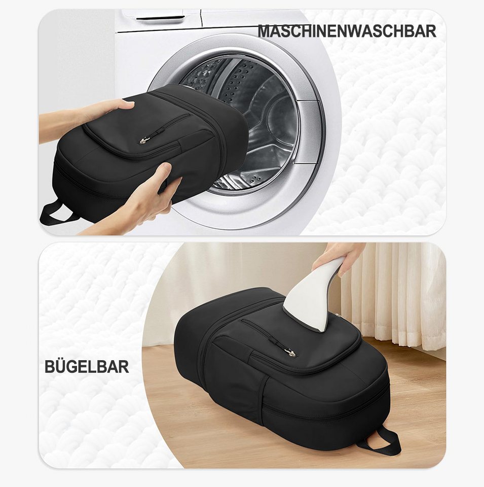 Agger Sportrucksack Rucksack,Gym-Rucksack für Damen und Herren,mit Schuhfach und Nassfach, Sportrucksack,für Fitness, Schwimmen und Freizeit,wasserdichter – Bild 3 von 5