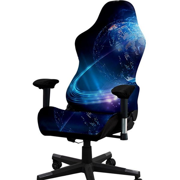 Agger Stuhlhusse Gaming Stuhlbezug Stretch – Universeller Gamingstuhl Bezug, Elastischer Bürostuhlbezug, Waschbar & Rutschfest