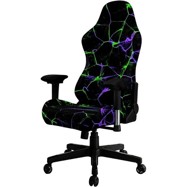 Agger Stuhlhusse Gaming Stuhlbezug Stretch – Universeller Gamingstuhl Bezug, Elastischer Bürostuhlbezug, Waschbar & Rutschfest