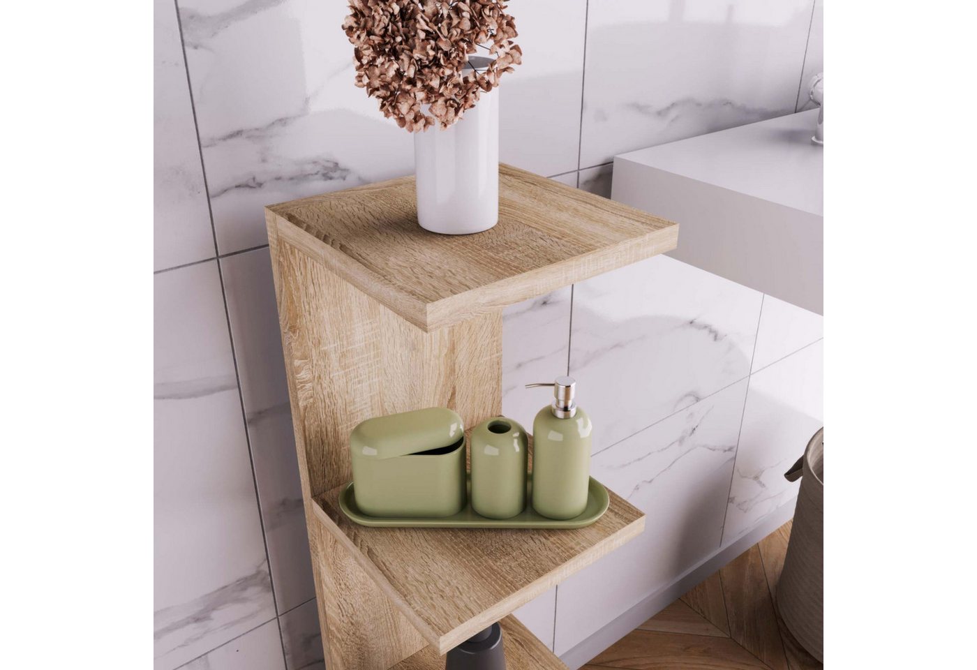 Aileenstore Wandregal DIVA, teilbares Regal, schwebendes Design – Bild 5 von 5