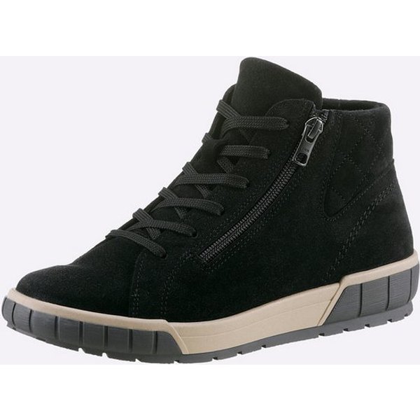 airsoft modern+ Stiefelette Stiefelette Wechselfußbett, weiche Polsterung, Antirutschsohle