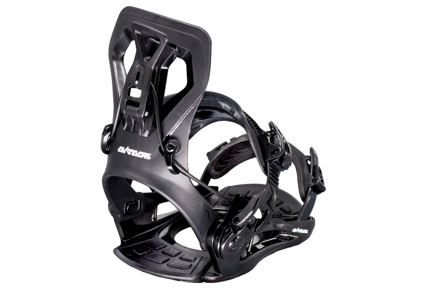 Airtracks Snowboard Set Stronger Zero Flat Rocker Wide »Mod. 26/27 (Snowboardset Stronger Rocker+Bindung Master+Boots+Bag, 4 St., 4er Pack), Board + Bindung Mas – Bild 3 von 5
