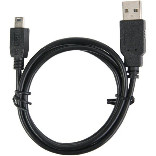 AIV 1m Mini-USB Kabel Daten-Kabel Ladekabel USB-Kabel, USB Typ A, USB Typ Mini-B, USB 2.0 Anschluss-Kabel mit Mini-B-Stecker, für PC, Tablet, Handy etc.