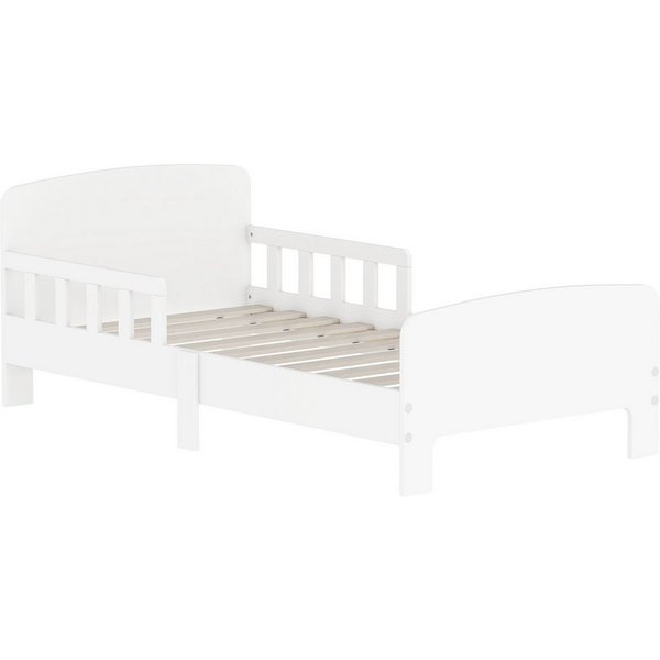 AIYAPLAY Kinderbett Kinderbett, Kleinkindbett mit Rausfallschutz, Lattenrost (Kleinkindbett, 1-tlg., 143,5 x 74,2 cm Einzelbett), für Mädchen und Jungen 3–8 Jah