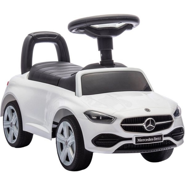 AIYAPLAY Rutscher Rutschauto mit Hupe, Motorgeräuschen, Kinderfahrzeug mit Stauraum, (Rutschfahrzeug, 1-tlg., Mercedes-Benz C-Class Rutschauto), für Kinder von 