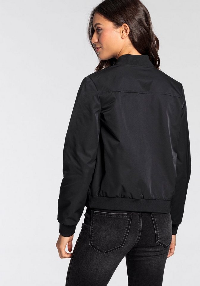 AJC Blouson mit Rippkragen, praktische Eingrifftaschen, Leichte Übergangsjacke – Bild 3 von 5