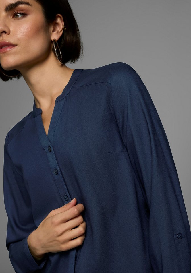 AJC Hemdbluse aus weich fließender Viskose – Bild 5 von 5