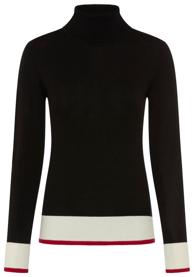 AJC Rollkragenpullover in enger Form mit Farbkontrasten – Bild 5 von 5