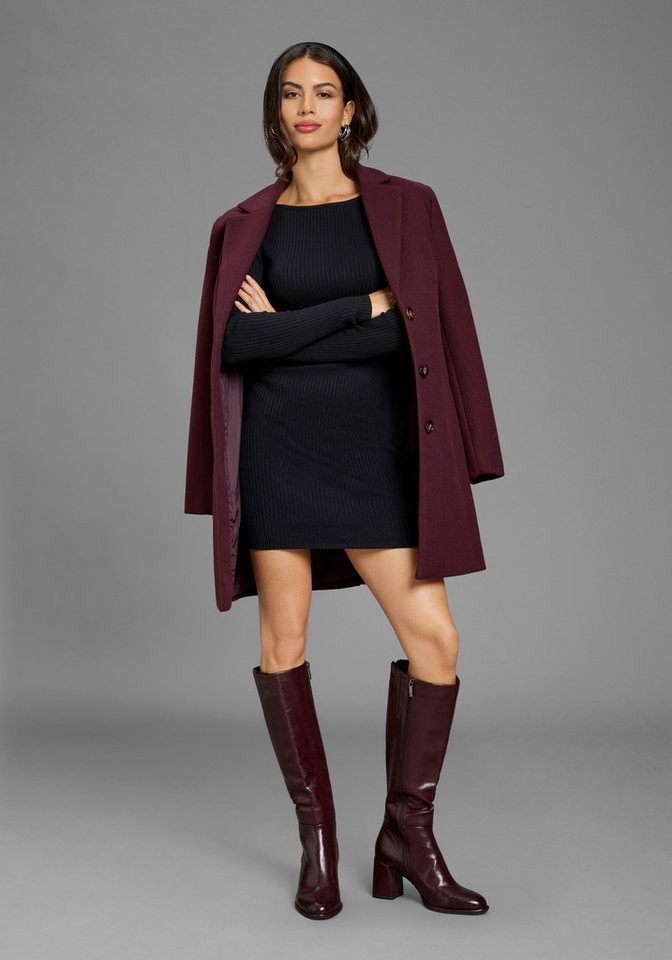 AJC Strickkleid figurbetont, aus hochwertigem Rippstrick – Bild 5 von 5