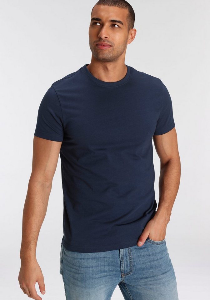 AJC T-Shirt (3er-Pack) lockere Passform, Basic-Stil – Bild 2 von 5