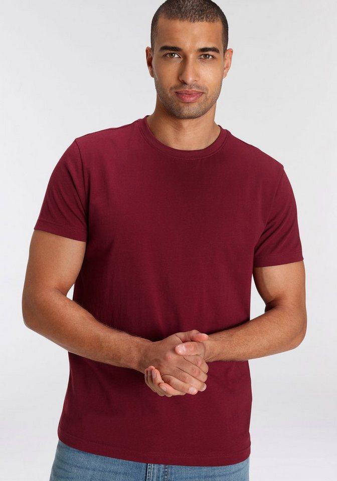 AJC T-Shirt (3er-Pack) lockere Passform, Basic-Stil – Bild 3 von 5