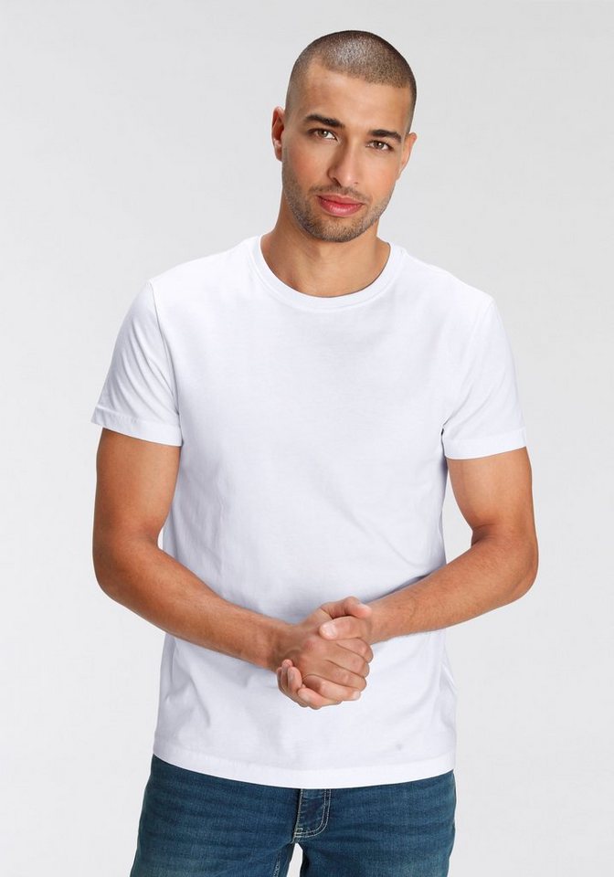 AJC T-Shirt (3er-Pack) lockere Passform, Basic-Stil – Bild 2 von 5