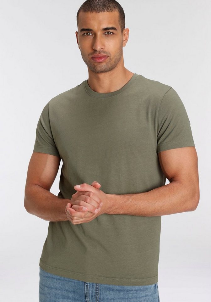 AJC T-Shirt (3er-Pack) lockere Passform, Basic-Stil – Bild 3 von 5