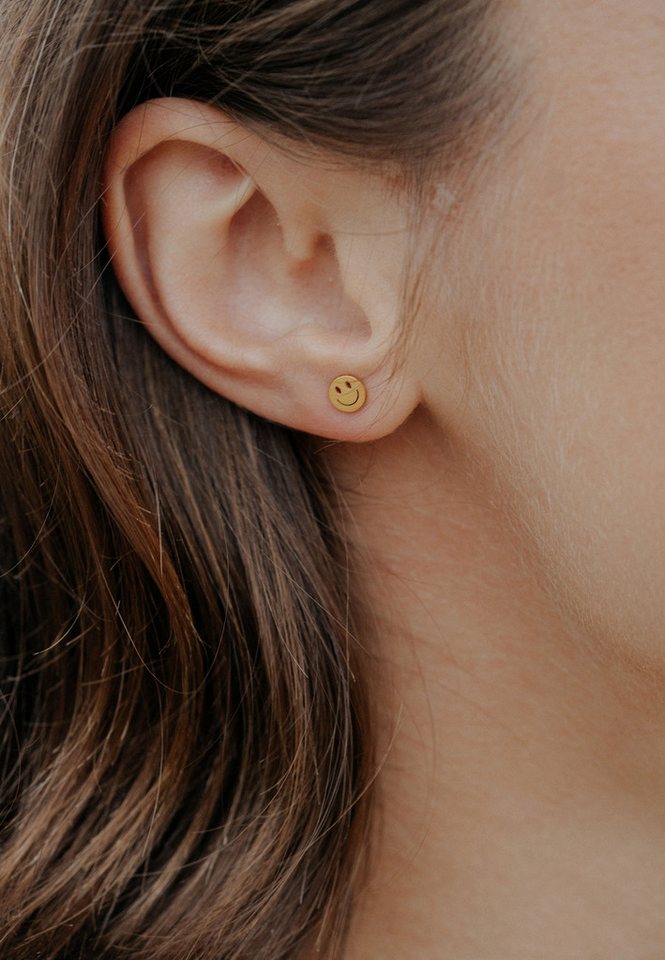Akitsune Creolen-Set Joyful Earring Gold – Bild 2 von 5